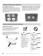 Preview for 8 page of Frigidaire FFEF3016LBA Use & Care Manual