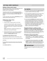 Preview for 12 page of Frigidaire FFEF3016LBA Use & Care Manual