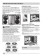 Preview for 12 page of Frigidaire FFEF4005LW Use & Care Manual