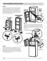 Предварительный просмотр 6 страницы Frigidaire FFET1222QB Use & Care Manual