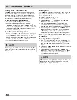 Preview for 10 page of Frigidaire FFET2725L Use And Care Manual