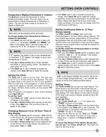 Preview for 9 page of Frigidaire FFET2725LBA Use & Care Manual