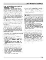 Preview for 13 page of Frigidaire FFET2725LBA Use & Care Manual