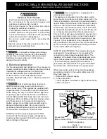 Preview for 4 page of Frigidaire FFET3025PB Installation Instructions Manual