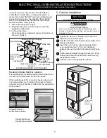 Preview for 5 page of Frigidaire FFET3025PB Installation Instructions Manual