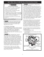 Предварительный просмотр 3 страницы Frigidaire FFEW2415QB Installation Instructions Manual