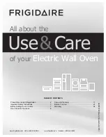 Preview for 1 page of Frigidaire FFEW2425QW Use & Care Manual