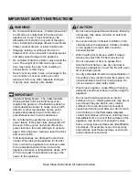 Preview for 4 page of Frigidaire FFEW2425QW Use & Care Manual