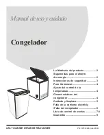 Предварительный просмотр 1 страницы Frigidaire FFFC05M2KW (Spanish) Owner'S Manual