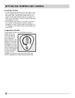 Preview for 6 page of Frigidaire FFFC05M4NW Use And Care Manual