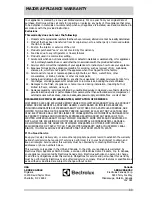 Preview for 11 page of Frigidaire FFFC13M4TW Use & Care Manual