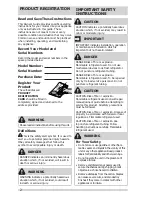 Preview for 2 page of Frigidaire FFFU06M1TW Use & Care Manual