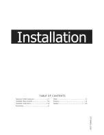 Frigidaire FFFW4000QW0 Installation Instructions Manual preview