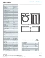 Preview for 2 page of Frigidaire FFFW5000QW Features