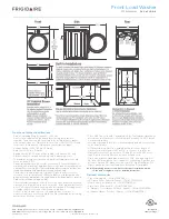 Preview for 3 page of Frigidaire FFFW5000QW Features