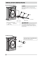 Preview for 8 page of Frigidaire FFFW5100PW Important Safety Instructions Manual