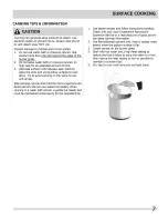 Preview for 7 page of Frigidaire FFGC2605LWA Use & Care Manual