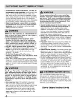 Preview for 16 page of Frigidaire FFGC2605LWA Use & Care Manual