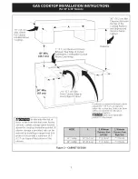 Preview for 3 page of Frigidaire FFGC3025LBB Installation Instructions Manual