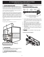 Preview for 4 page of Frigidaire FFGF3011L Installation Instructions Manual