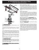 Preview for 6 page of Frigidaire FFGF3011L Installation Instructions Manual