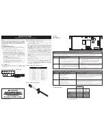 Preview for 1 page of Frigidaire FFGF3011LB Service Data Sheet