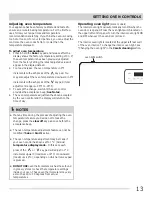 Предварительный просмотр 13 страницы Frigidaire FFGF3013L Use & Care Manual