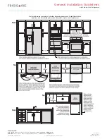 Предварительный просмотр 3 страницы Frigidaire FFGF3019L W Specifications