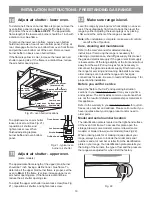 Preview for 10 page of Frigidaire FFGF3021ZW Installation Instructions Manual