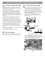 Предварительный просмотр 6 страницы Frigidaire FFGF3053LS Installation Instructions Manual