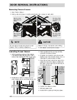 Предварительный просмотр 12 страницы Frigidaire FFHB2740PE Use And Care Manual