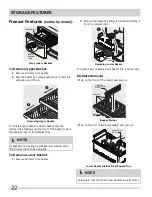 Предварительный просмотр 22 страницы Frigidaire FFHB2740PP Use And Care Manual