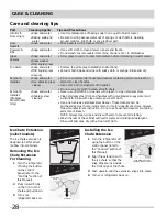 Предварительный просмотр 28 страницы Frigidaire FFHB2740PP Use And Care Manual