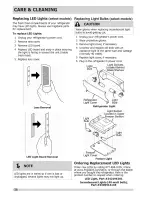 Предварительный просмотр 36 страницы Frigidaire FFHB2740PS5 Use & Care Manual