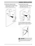 Preview for 7 page of Frigidaire FFHI1817LBB Use And Care Manual