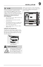 Предварительный просмотр 9 страницы Frigidaire FFHI1835VS Use & Care Manual