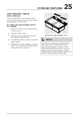 Предварительный просмотр 25 страницы Frigidaire FFHI1835VS Use & Care Manual