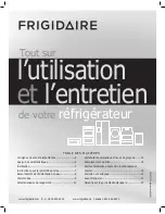 Frigidaire FFHS2311L Q (French) Utilisation Et L'Entretien preview