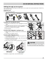 Предварительный просмотр 7 страницы Frigidaire FFHS2311L Use & Care Manual