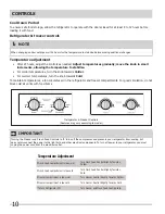 Предварительный просмотр 10 страницы Frigidaire FFHS2311L Use & Care Manual