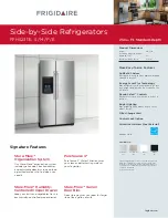 Frigidaire FFHS2313L M Specification & Installation Instructions preview