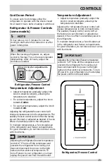 Preview for 15 page of Frigidaire FFHT1614Q Use & Care Manual