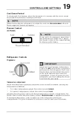 Preview for 19 page of Frigidaire FFHT1814VB Use & Care Manual