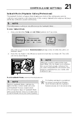 Preview for 21 page of Frigidaire FFHT1814VB Use & Care Manual