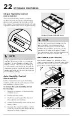 Предварительный просмотр 22 страницы Frigidaire FFHT1814WB Use & Care Manual