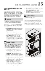 Предварительный просмотр 23 страницы Frigidaire FFHT1814WB Use & Care Manual