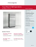 Frigidaire FFHT1817L S Specifications preview