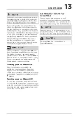 Preview for 13 page of Frigidaire FFHT1822UB Use & Care Manual