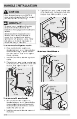 Предварительный просмотр 10 страницы Frigidaire FFHT1832TE Use & Care Manual