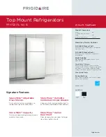 Предварительный просмотр 1 страницы Frigidaire FFHT2117L W Specification Sheet